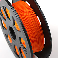 [Y-19-10]폴리매듭실 0.5mm 오렌지(Orange) [5야드(450cm)] [매듭팔찌재료,매듭끈,매듭공예]